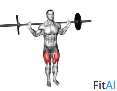 Barbell Lateral Lunge