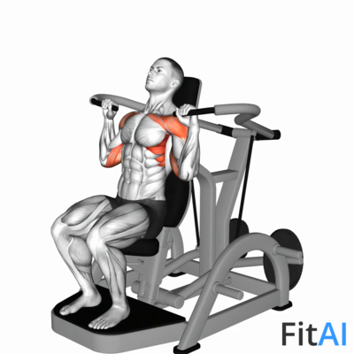 Lever Shoulder Press (Plate) (V3)