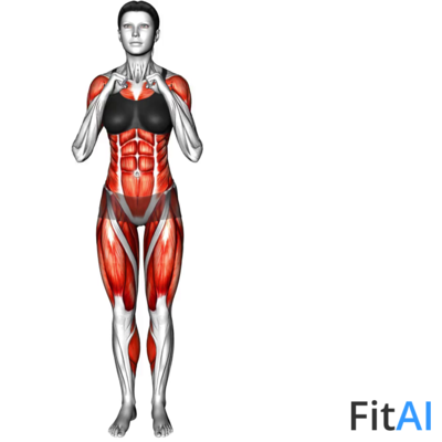 4 Punches Side Squat