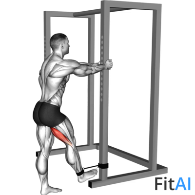 Band Standing Leg Curl