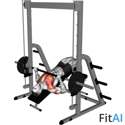 Smith Decline Bench Press