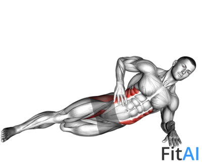 Side Bridge with Bent Leg