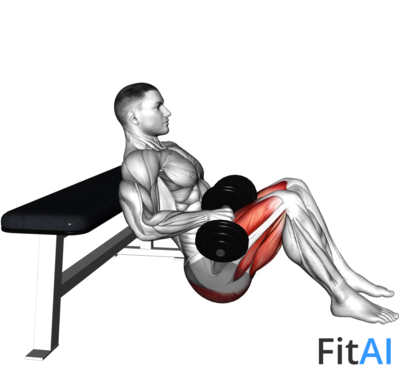 Dumbbell Hip Thrust (V2)