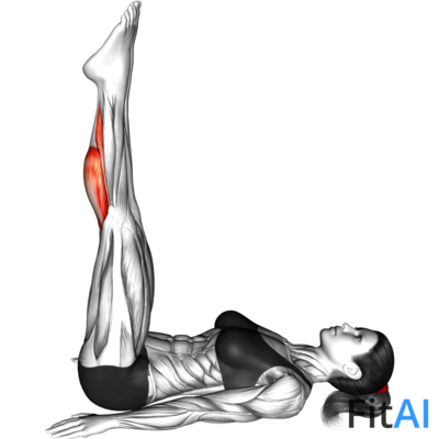 Lying Calf Stretch