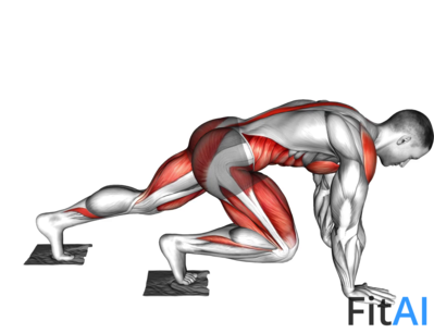 Mountain Climber Slide with Towel