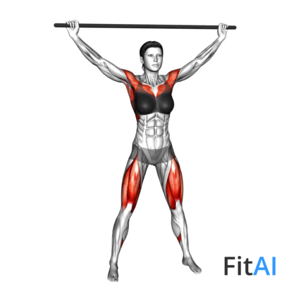 Stick Shoulders Stretch