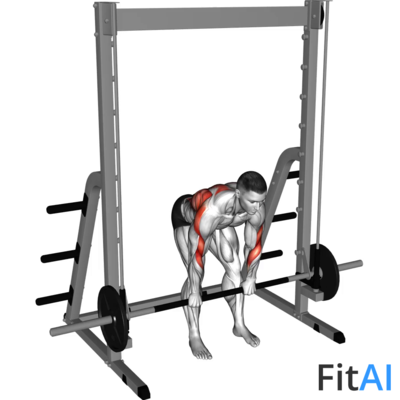 Smith Bent-Over Row