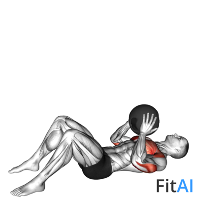 Medicine Ball Supine Chest Throw