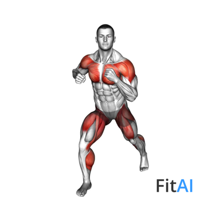 Side Punch with Opposite Leg Lift