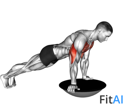 Push-up (bosu ball)