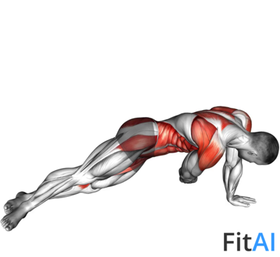 Side Plank Pull