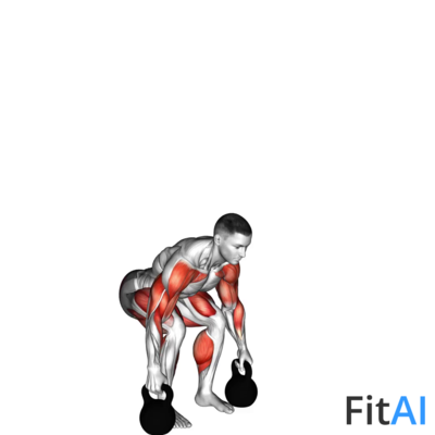 Kettlebell Clean and Jerk