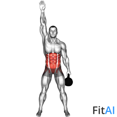 Kettlebell Low Windmill