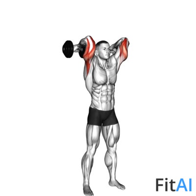 Dumbbell Standing French Press