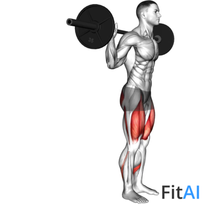 Barbell Rear Lunge