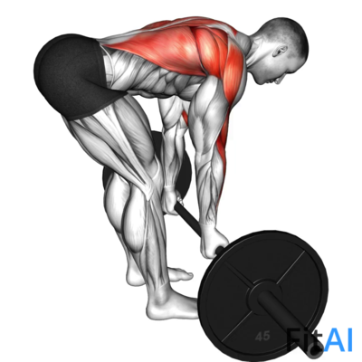 Barbell Reverse-Grip Bent-Over Row