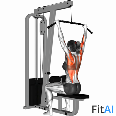 Cable Wide-Grip Lat Pulldown