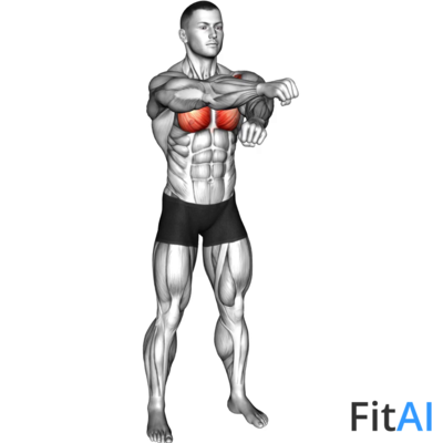 Pulsing Chest Crossovers