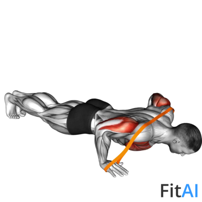 Resistance Band Push-Up