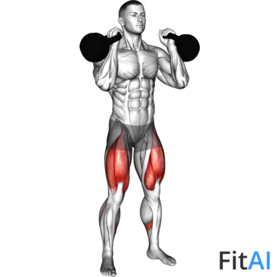 Kettlebell Front Squat