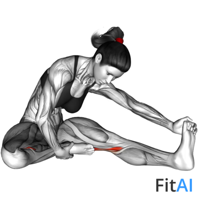 Seated One Leg Hamstring Stretch