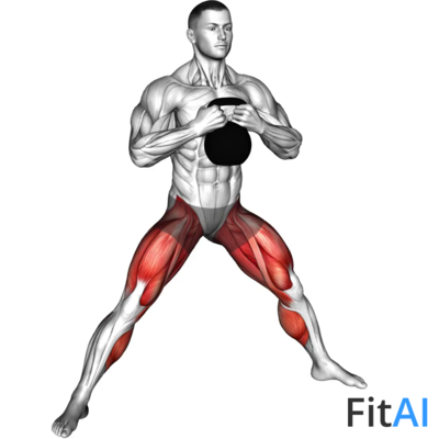 Kettlebell Cossack Squat