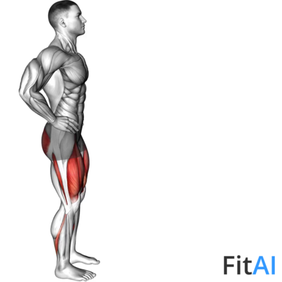 Bodyweight Forward Lunge
