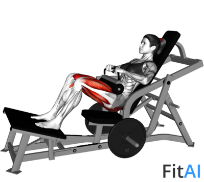 Lever Hip Thrust (Plate)