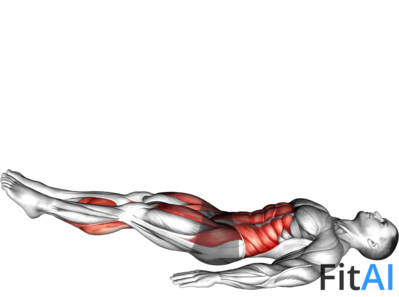 One Straight Leg Stretch