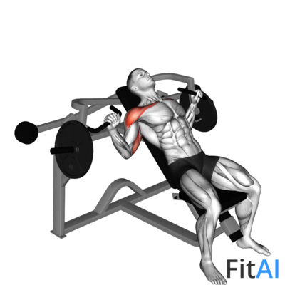 Lever Incline Chest Press (Plate)