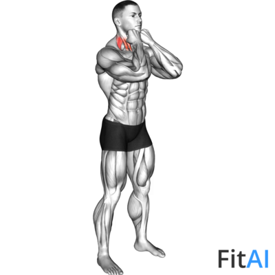 5 Sec Fist Against Chin