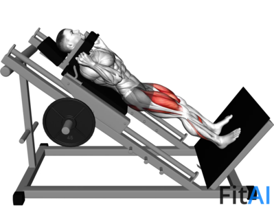 Sled Full Hack Squat