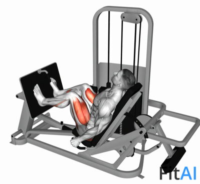 Lever Seated Leg Press