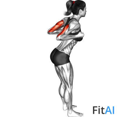 Bodyweight Double Triceps Kickback