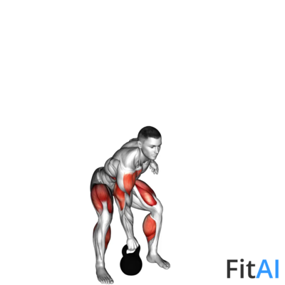 Kettlebell One Arm Clean and Jerk