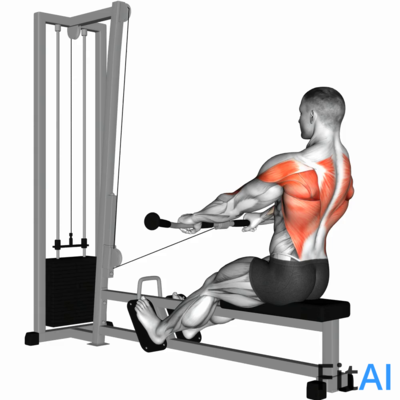 Cable Low Seated Row