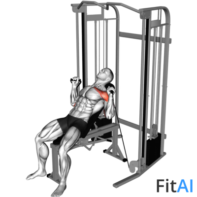 Cable Incline Bench Press