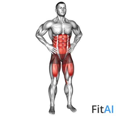 Standing Side and Front Leg Raise