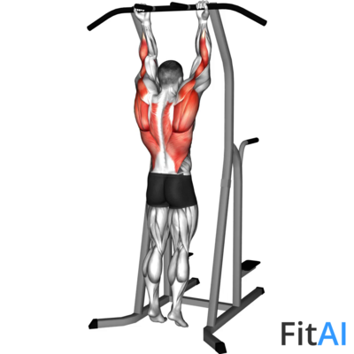 Supination Bar Suspension Stretch