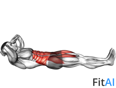 Lying Knee Tuck