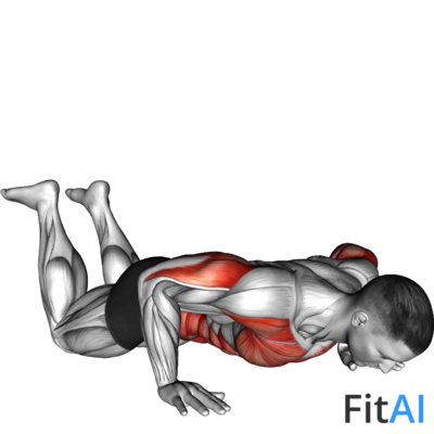 Kneeling Rotational Push-Up