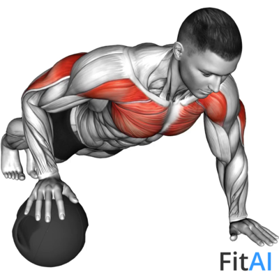 Push-Up Medicine Ball
