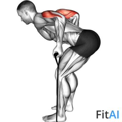 Band Triceps Kickback