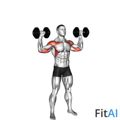 Dumbbell Alternate Shoulder Press