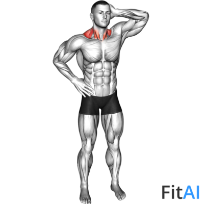 Side Push Neck Stretch