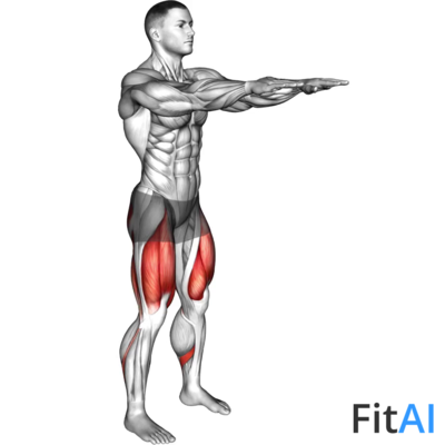Bodyweight Slow To Explosive Squats