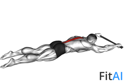 Floor Hyperextension with Towel