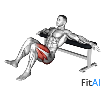 One Leg Hip Thrust