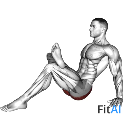 Seated Glute Stretch
