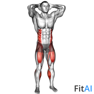 Standing Side Crunch